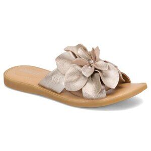 Born | Azalea Metallic Leather Floral Sandal size 7 NEW